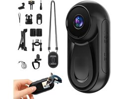 Mini Actie Camera – Draagbare Camera – Outdoor Activiteiten Vastleggen – 120 Graden Groothoeklens