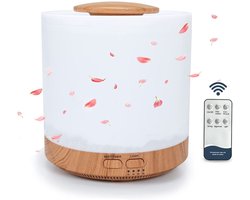Aromadiffuser, 1600 ml luchtbevochtiger voor de slaapkamer, ultrasone aromatherapie-diffuser, diffuser voor etherische oliën, fluisterstille diffuser voor yoga, kantoor, spa en thuis