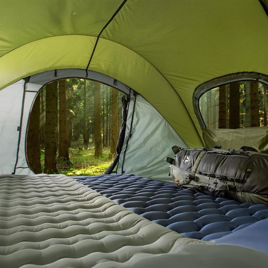 Night Cat Werptent 2 Personen Waterdicht: Kampeer Tent voor Outdoor Sport Picknick Wandelen Reizen Groen van Night Cat — afbeelding 3