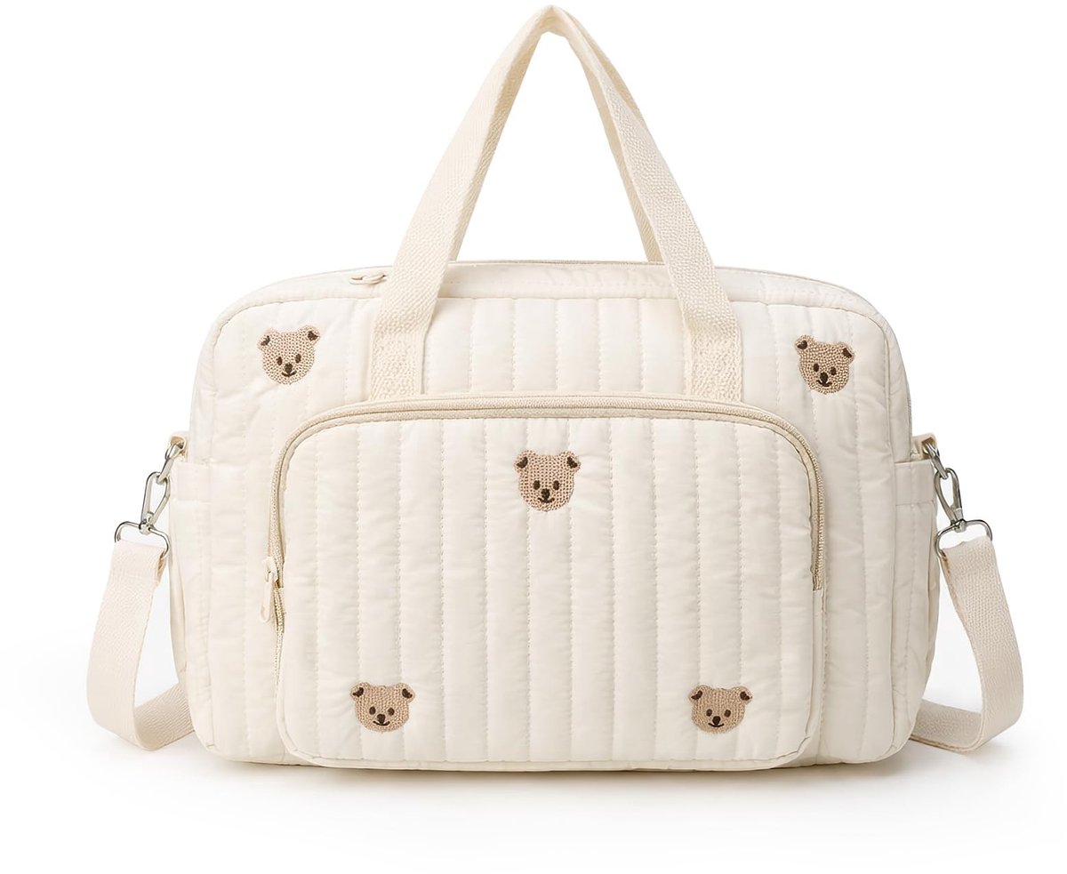 Dailygoods- Luiertas Grote Opbergruimte - Multifunctionele Schoudertas - Ziekenhuistas - Reistas - Weekendtas - 35 x 10 x 29 cm - Baby Tas