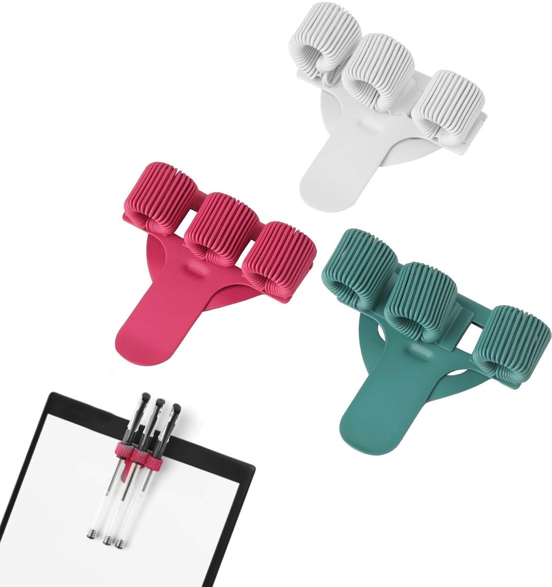 Dailygoods - 3 Stuks Verpleegsteraccessoires - Roestvrij Stalen Pennenhouder