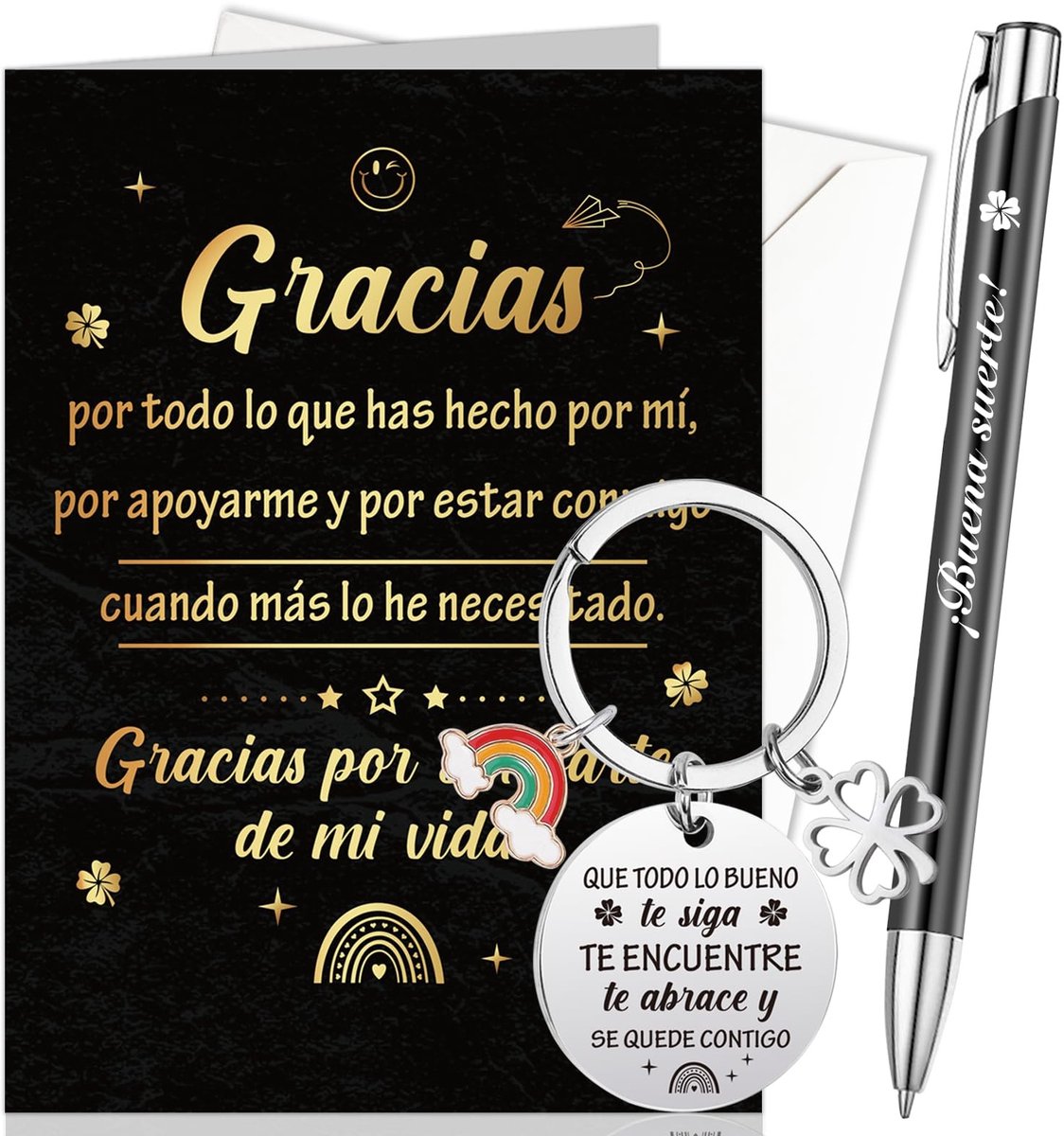 Dailygoods- Bedankkaart - Afscheidskaart met Envelop - Bedankkaarten voor Leraren - Afscheidscadeau - Cadeaus voor Leraren - Klein formaat