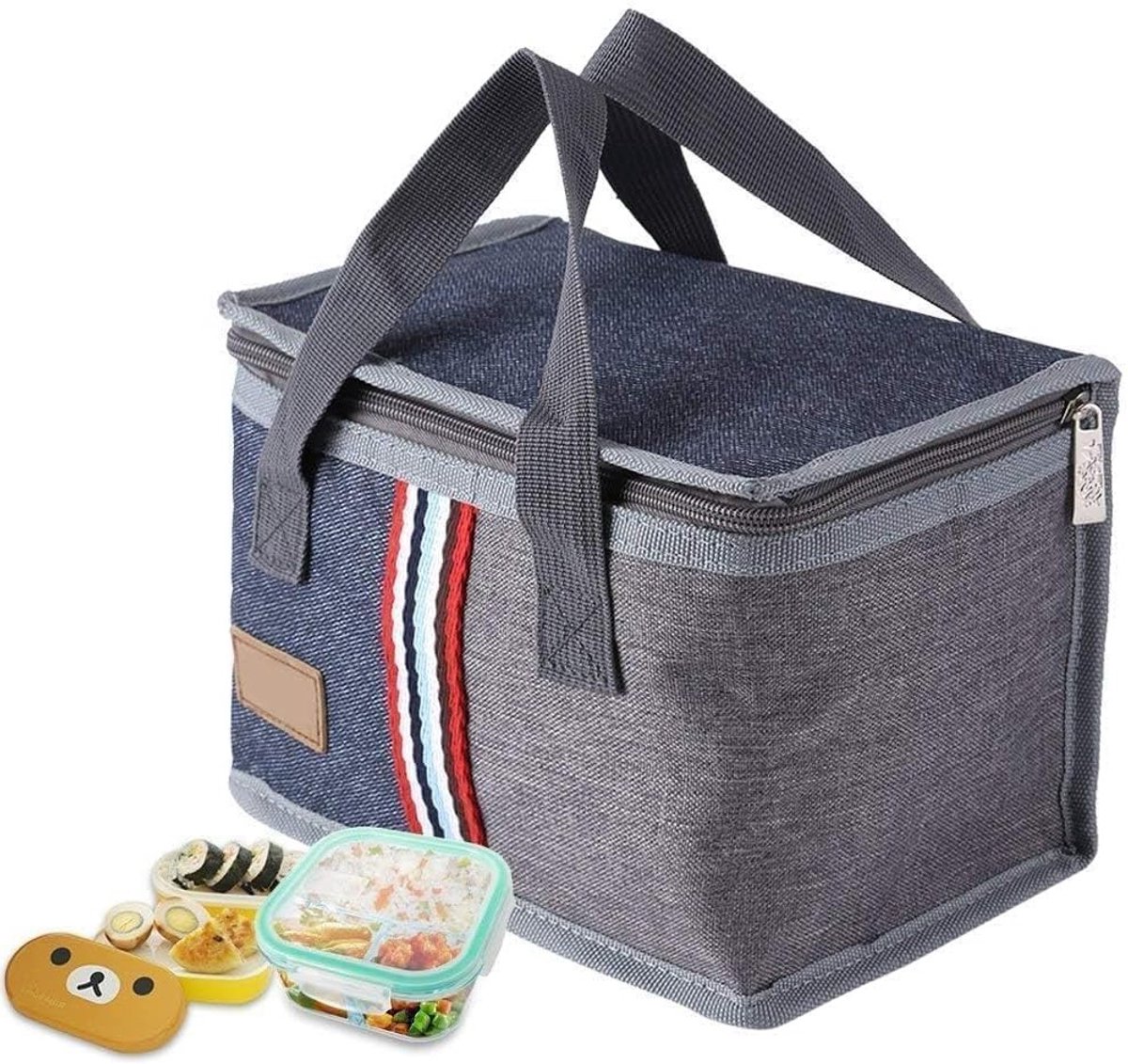 Thermische Koeltas voor Lunch, Ideaal voor Picknick, Werk en School – Handzaam en Isolerend 23x15x16cm