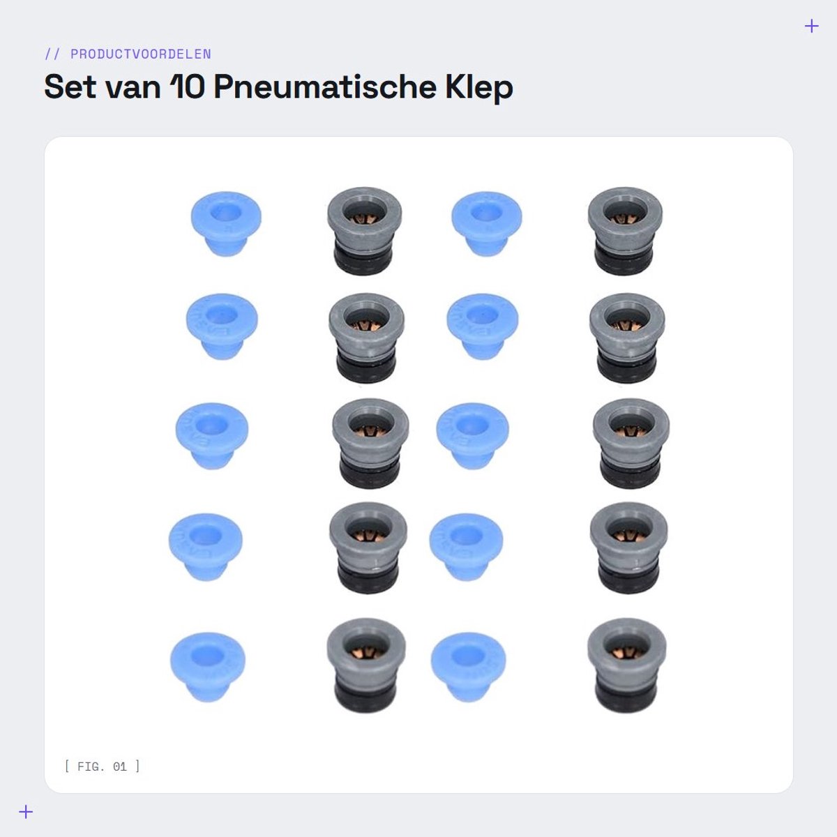 Dailygoods- Pneumatische Klep Connector - 10 Stuks - PTFE Montage - 3D Printer Accessoires - Eenvoudige Installatie - Lichtgewicht en Duurzaam - Pneumatische Fitting