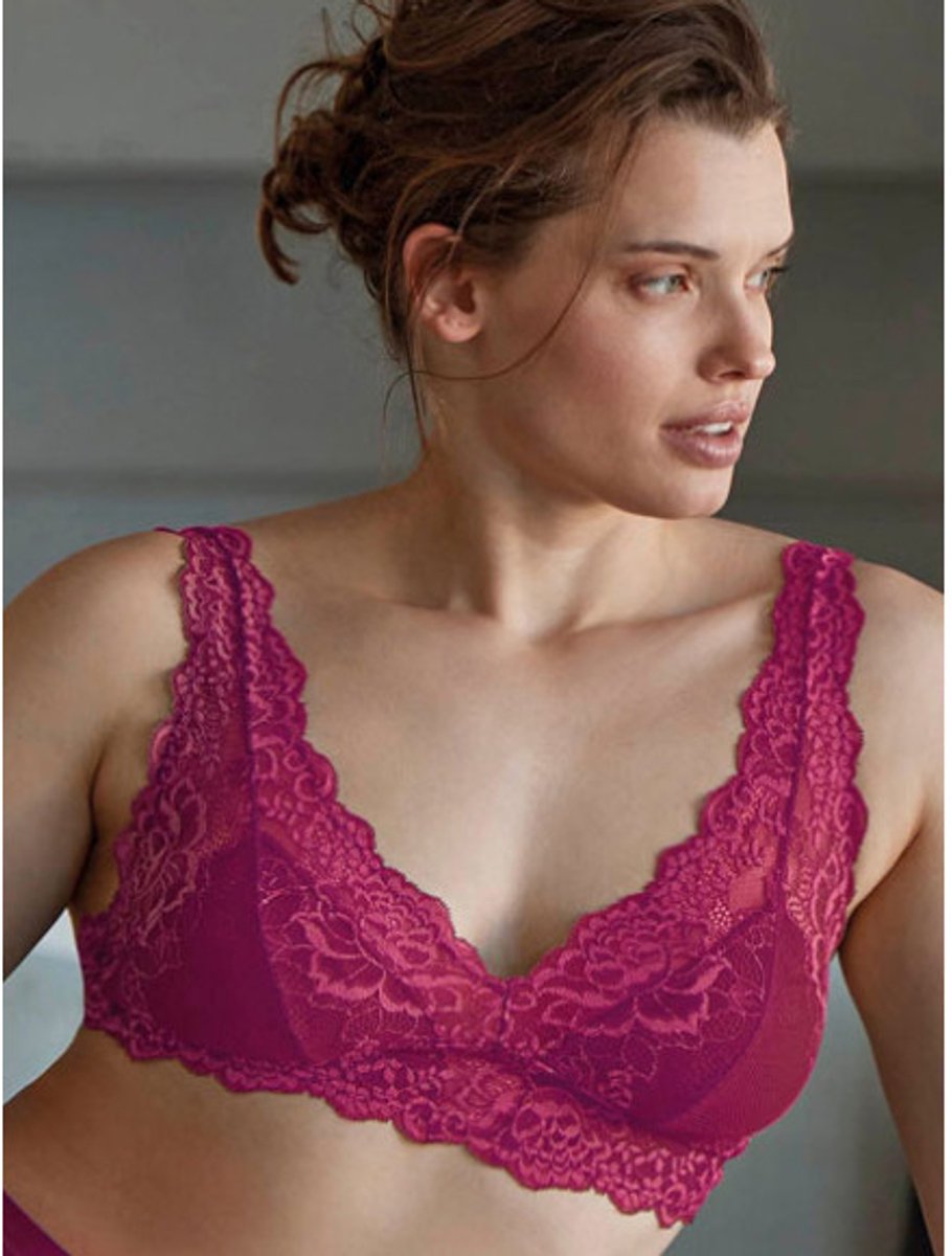 Janira Greta Bralette Fuchsia Paars 100