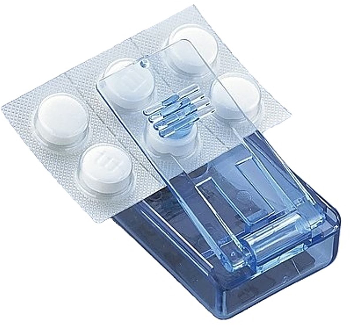 Solidchoice- Tablettenuitdrukker Eenvoudig in gebruik - Pillenpons - Blisterverpakking - Geschikt voor beperkte vingervaardigheid - Handige houder - Ideaal voor ouderen - Tabletpons