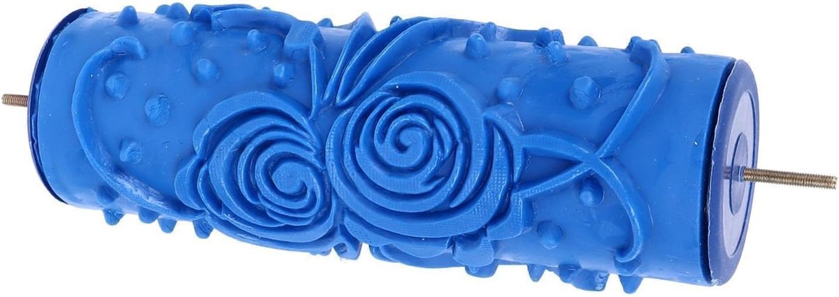 Herbruikbare Verfroller met Rubberpatroon van 5 Inch voor Muren, Meubels en Creatieve DIY Projecten met Mooie Ontwerpen