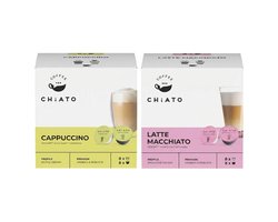 Koffiecapsules compatibel met NESCAFÉ® Dolce Gusto® CHiATO Cappuccino, 8+8 st.