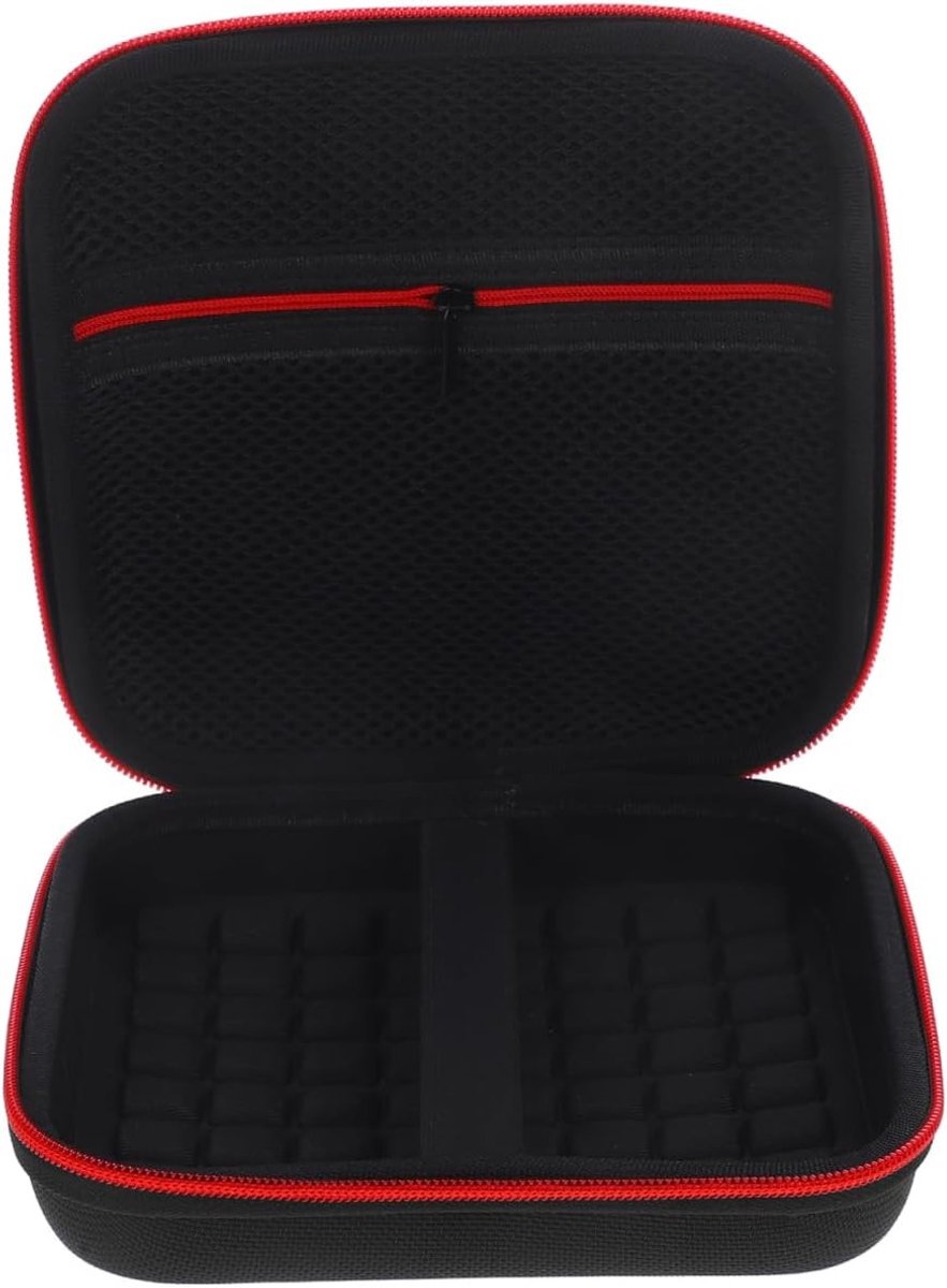 Shockproof Zipper Case voor Externe DVD Speler, Data Kabels en Powerbank Opslag - Bescherming en Organisatie