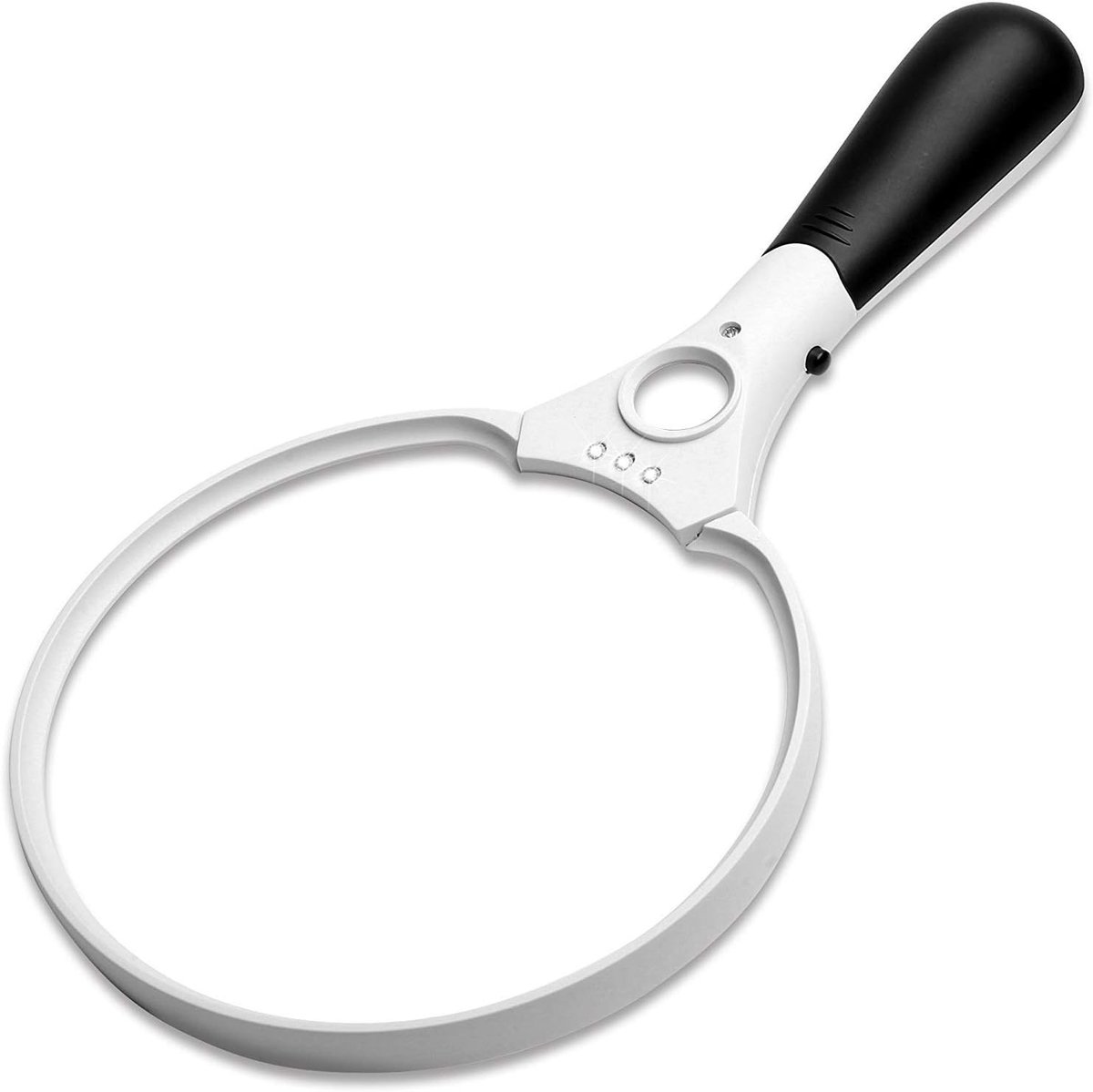 Extra Grote LED Loep - Verlichte Lezen Loep voor Hobbymakers, Juweliers en Onderwijs - 2X, 4X en 25X Vergroting