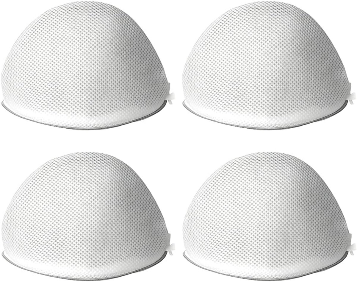 Thijox - Wasnet voor Wasmachine Set van 4, 18x19 cm, Fijne Waszak voor BH's, Ondergoed en Sokjes, Beschermende Waszakken voor Gevoelige Kleding