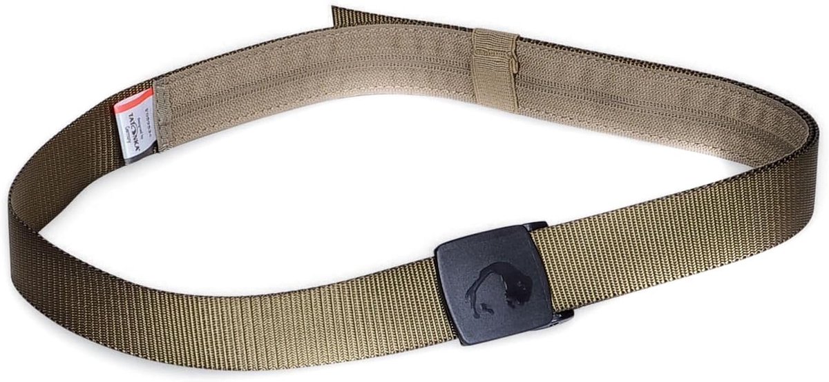 Thijox - Reisgordel Travel Waistbelt 30mm - Geldriem met Geheim Vak - 130 cm Lang - 3 cm Breed - Kaki - Ideaal voor Reizen, Vakantie en Avonturen