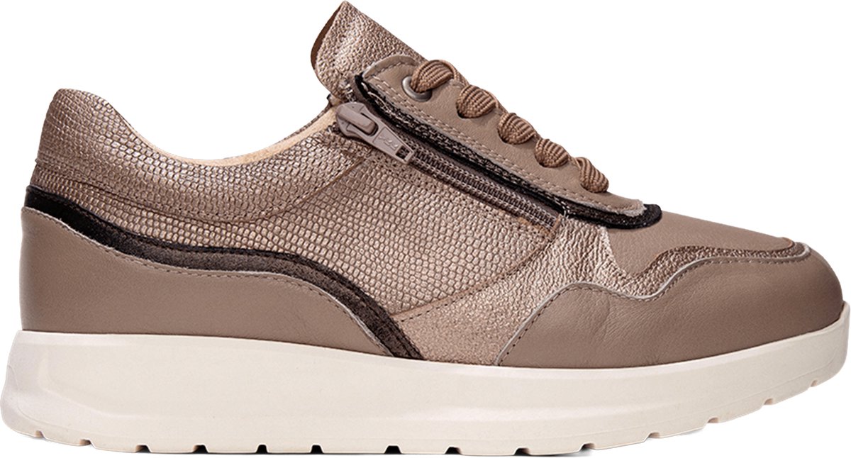 Nimco 7004 Sneaker Gentle Dark Taupe Combi Kx