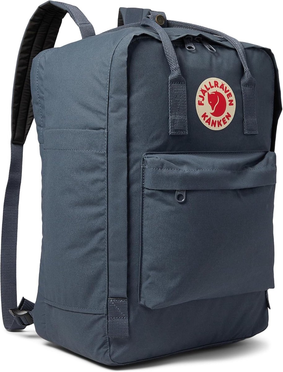 Thijox - Kånken Laptop Rugzak 17 inch Graphite - Duurzame Laptop Backpack - Waterdicht Polyester - Ideaal voor School, Werk en Reizen