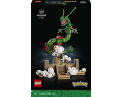 LEGO Pokémon - Rayquaza Bouwpakket voor Volwassenen met Dieren Figuur - 72168