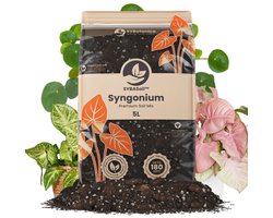 SYBASoil - Syngonium mix 5L - Turfvrije Potgrond Mix - 6 Maanden Voeding