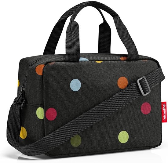Geïsoleerde Lunchtas - Koeltas To-Go - Eten Meenemen - Met Schouderriem - 445 cm - Veelkleurige Stippen — afbeelding 5