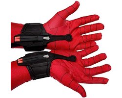 Web Shooter Accessoires - Cosplay Polsband - Feestelijke Aankleding - Verstelbare Klittenbandsluiting - 2 Stuks - Zwart
