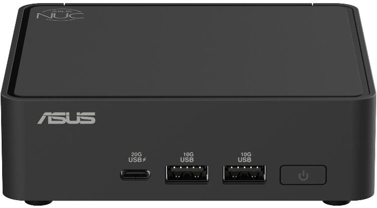 Azerty XeNUC16u516q326 Copilot+ PC Intel Core Ultra 5 325 16 GB DDR5-SDRAM 1 TB SSD Windows 11 Pro USFF Mini PC Zwart
