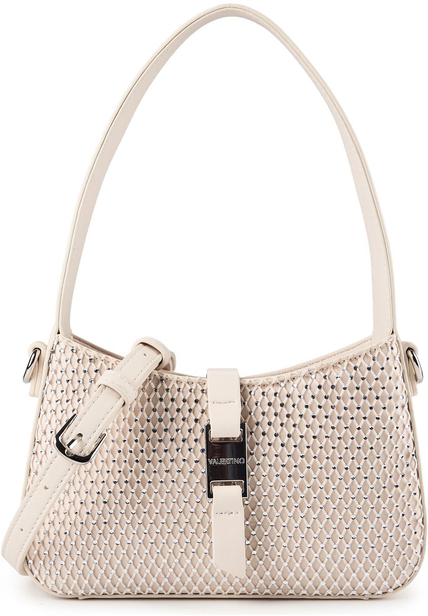 Valentino Slope Schoudertas 21 cm - Dames - ecru