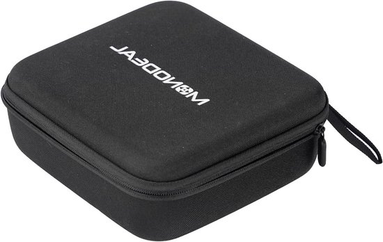 Draagbare CD-speler Tas - Opbergkoffer - Muziek Luisteren - Compact Ontwerp - 218 cm - Zwart — afbeelding 2