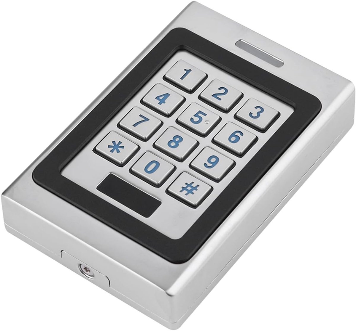 Toegangscontrolesysteem voor Garagedeuren - Draadloze Beveiliging met Sleutelpad en Metalen Standalone Beveiliging voor Poorten en Garages