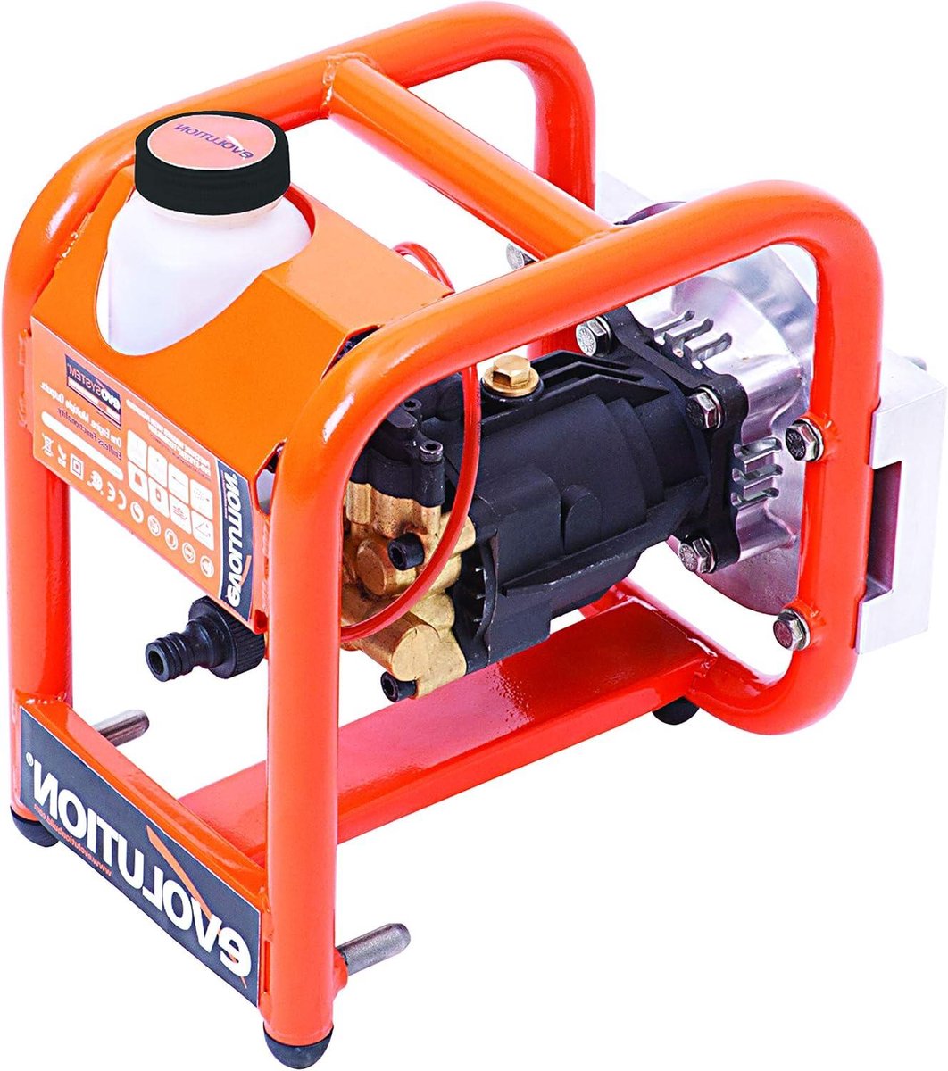 Hogedrukreiniger - Reinigingssysteem - Krachtig Reinigen - Modulair Systeem - 3200 Watt - Zwart