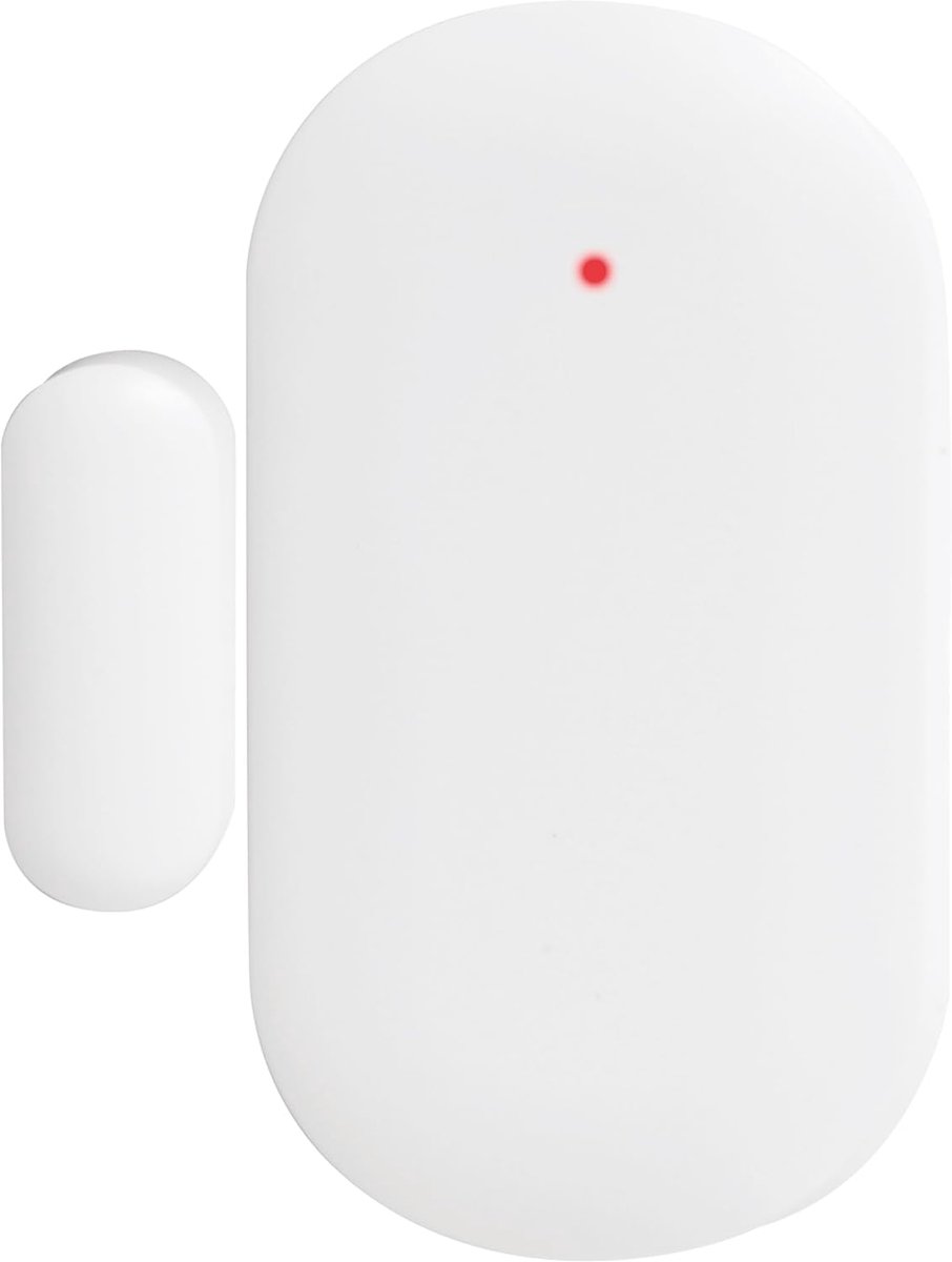 Thijox - Draadloze Openingsmelder voor Deuren en Ramen, Compatibel met Nivian Alarmsystemen, Eenvoudige Installatie, 433 MHz, Binnengebruik, 80 Meter