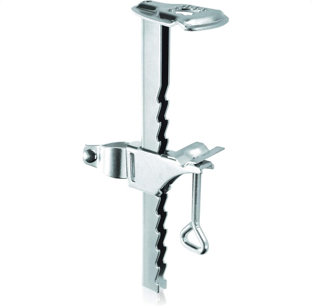 SnelShoppen - Galvanized Steel Umbrella Holder - Parasolhouder voor Balkon - Diameter 25-32 mm - Ruimtebesparend en Veilig - 1 Stuk