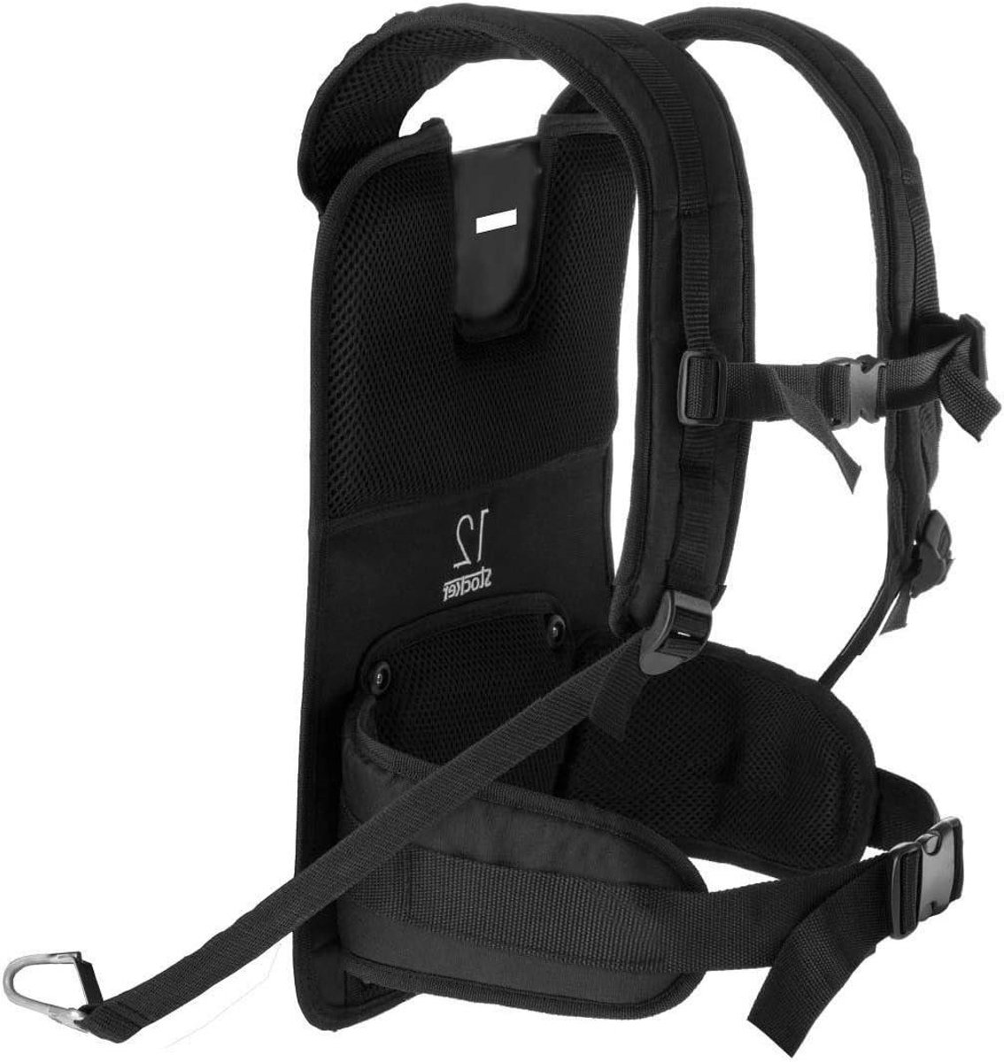 Voetenzak Rugzak - Draagsysteem Pomp - Comfortabel Dragen - Ergonomisch Ontwerp - 12 Liter Compatibel - Zwart