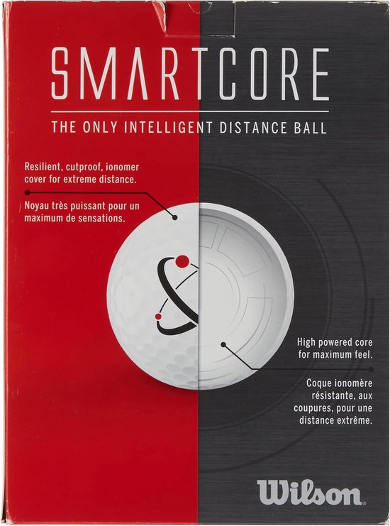 Golfballen - Golf Sportballen - Afstand en Controle - Smart Core Technologie - 24 Stuks - Wit — afbeelding 5