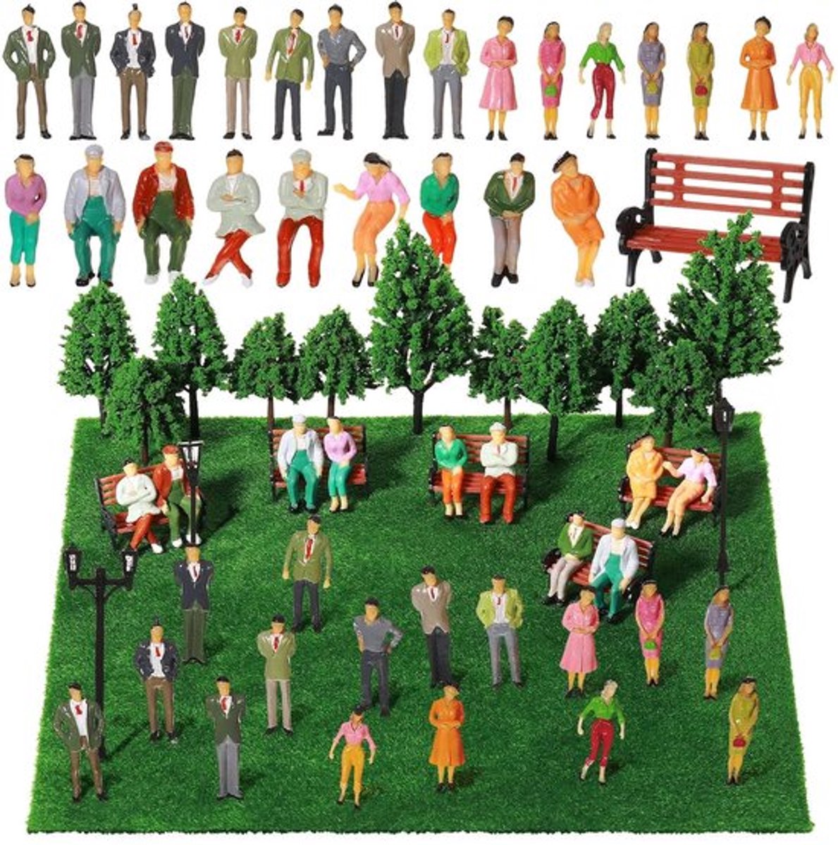 Golden crown - Mini-modelspoorwegfiguren - Miniatuurfiguren