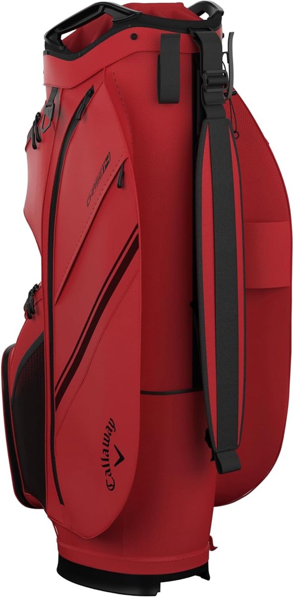 Golf Cartbag - 14 Vakken - Rood/Zwart van GOLF — afbeelding 3