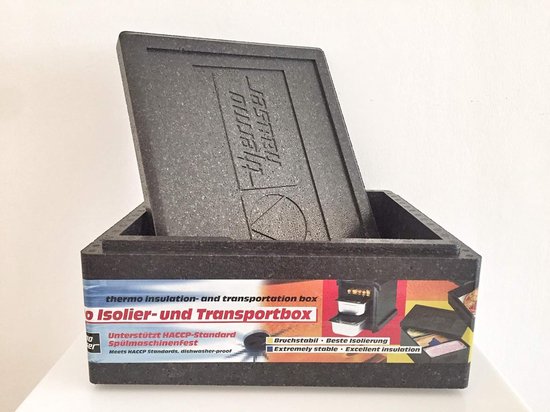 Thermobox GN 1/2 - Transportbox Isolatiedoos - Voedsel Transport - Hoge Isolerende Effect - 39 x 33 x 41 cm — afbeelding 3