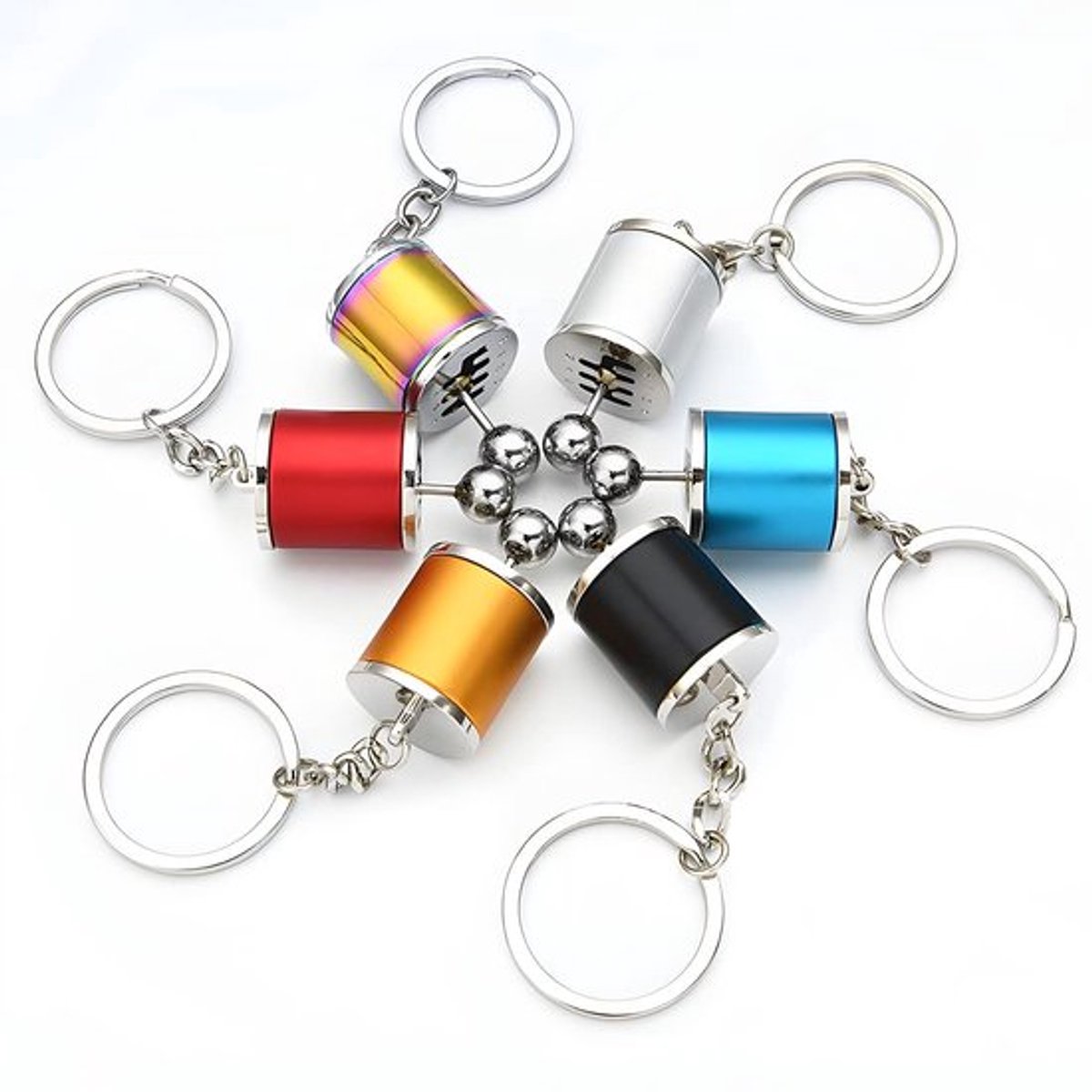 VT Goods - Sleutelhanger - Versnellingspook - Robuust en duurzaam