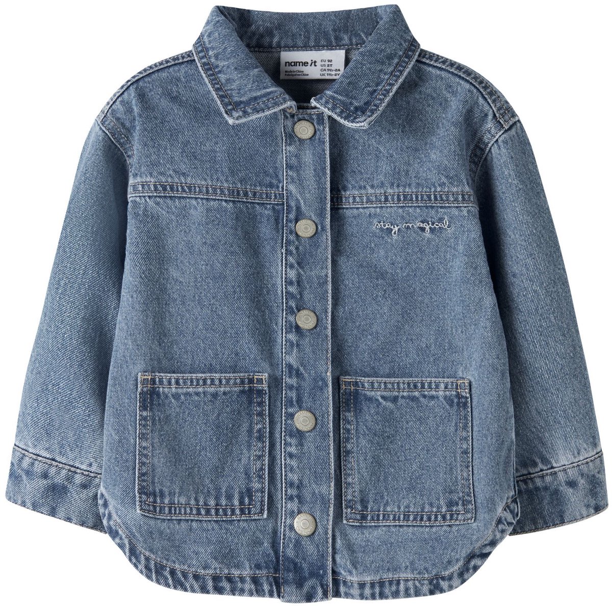 Name it Jas denim glitter