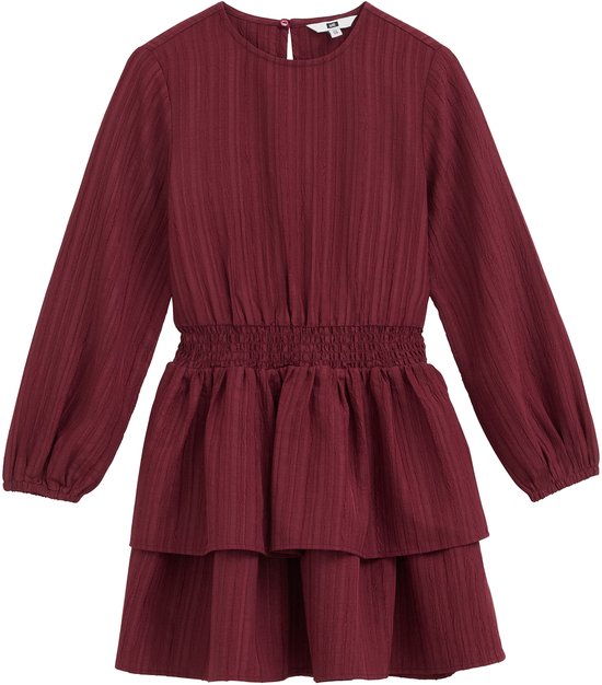 WE Fashion Meisjes jurk met structuur