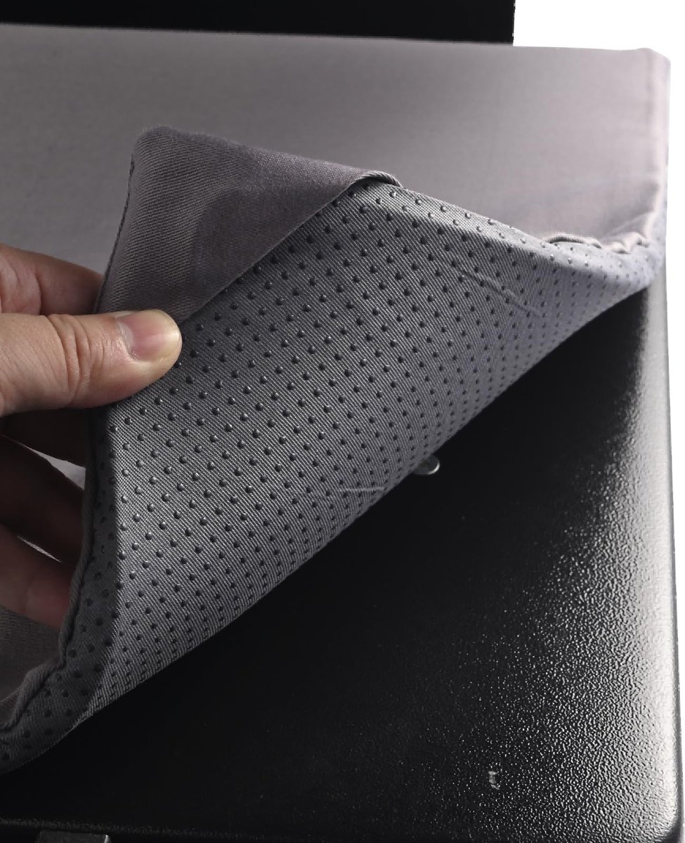 Bevestigingstype Spons Pad Geschikt voor 38 x 38 cm Hotpers Basisplaat Grijs