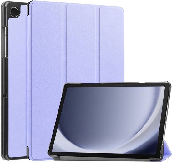 imoshion Tablet Hoes - Geschikt voor Samsung Galaxy Tab A9 Plus - Trifold Bookcase - Lila