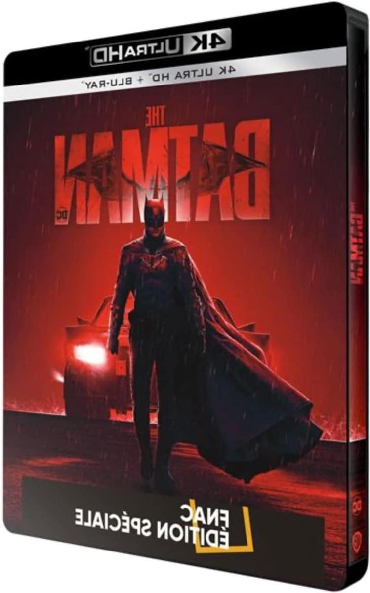 The Batman Blu-ray - Steelbook Film - Film Kijken - 4K Ultra HD - 170 g - Niet gespecificeerd