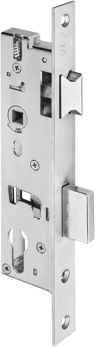 Buisframeslot - Insteekslot Deur - Deur Beveiligen - Roestvrij Staal - 40 mm doornmaat - Zilver