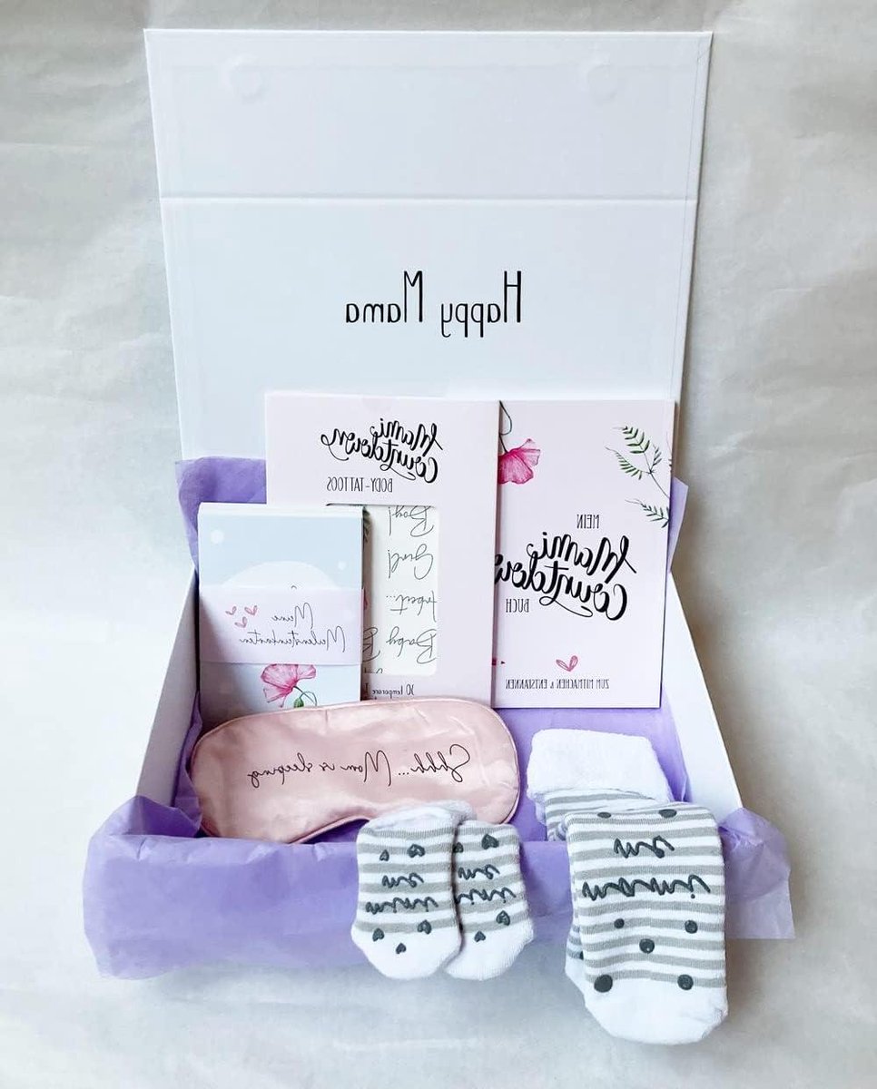 Geschenkdoos Mama - Cadeauset Zwanger - Voorbereiding Geboorte - Vijf Attente Geschenken - 1 Stuks - Niet gespecificeerd