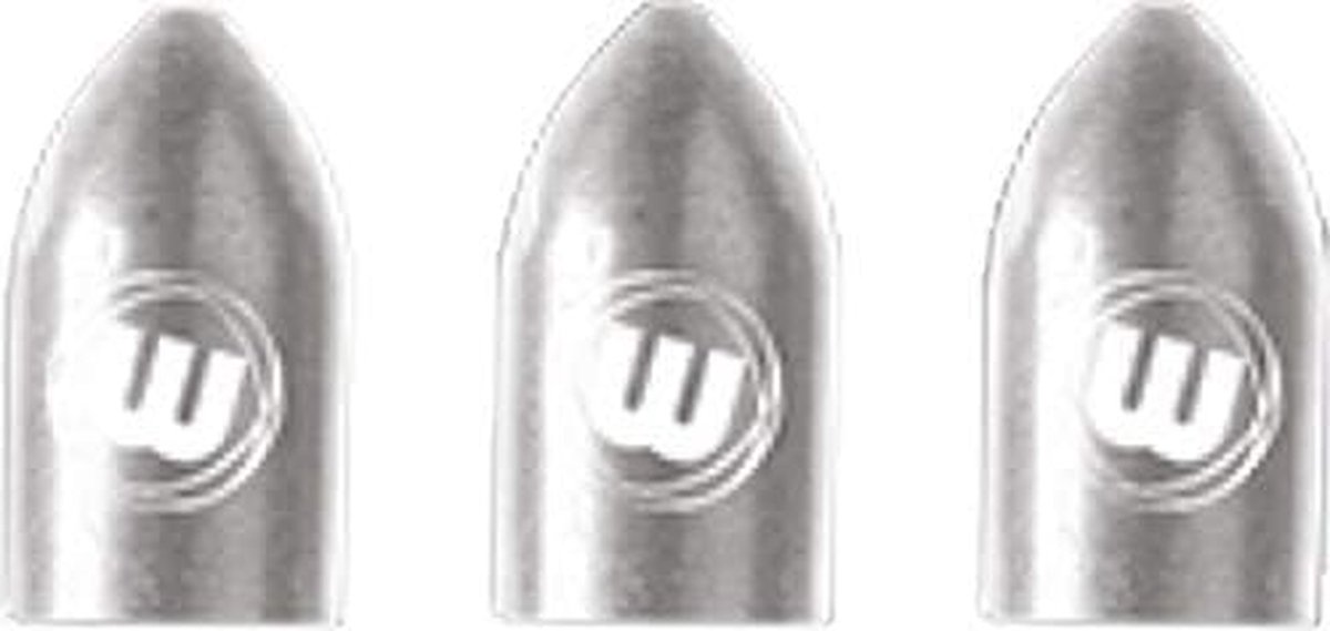 Schachtkappen Darts - Dart Accessoires - Bounce-outs Verminderen - Vergrendelt Vluchten - One Size - Zilver