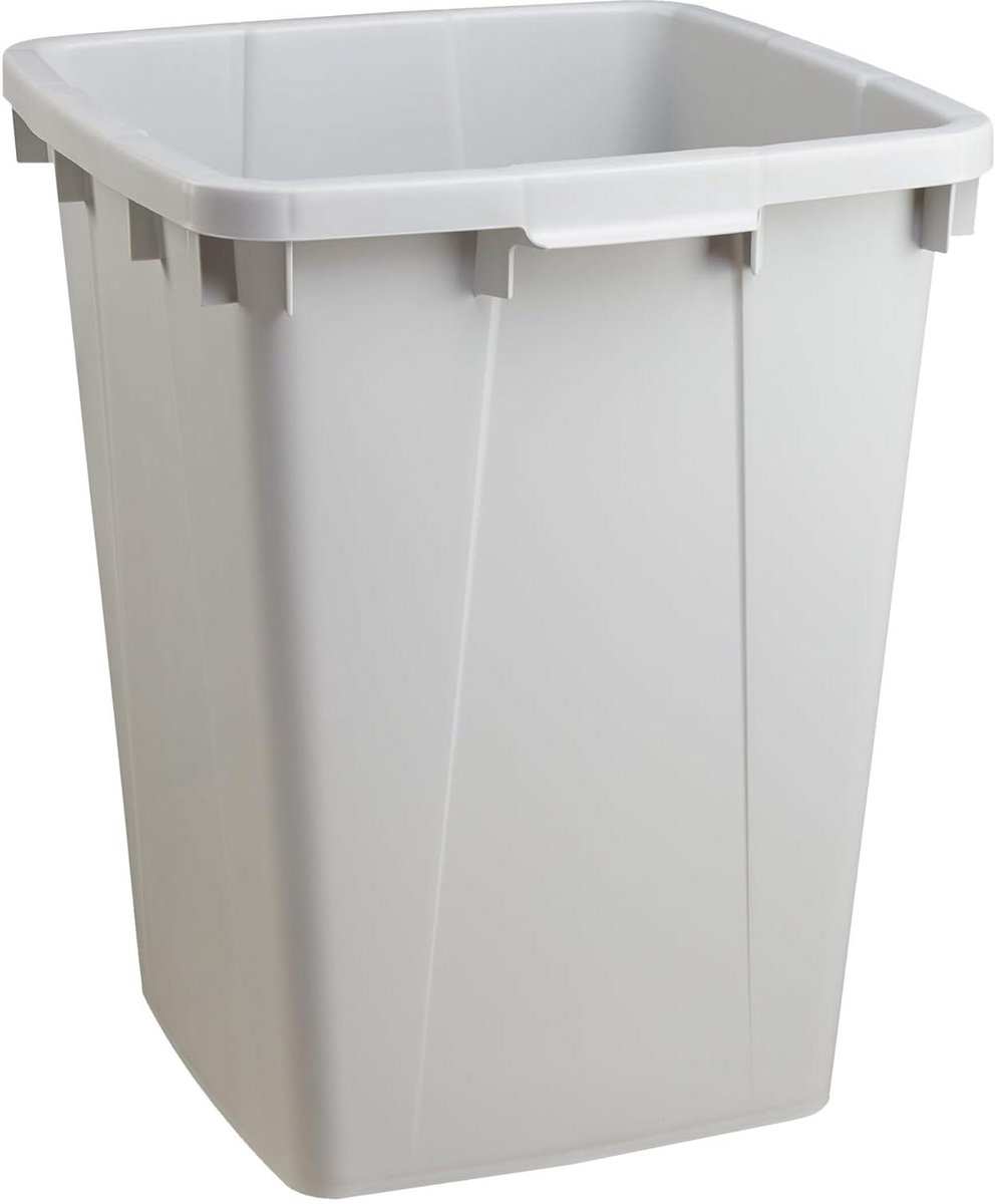 Multifunctionele Container - Opslagbak Bak - Huishoudelijk Gebruik - Voedselveilig Materiaal - 90 liter - Grijs