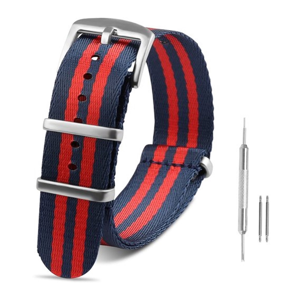 Nylon horlogeband voor Garmin - Ballistisch nylon, comfortabel