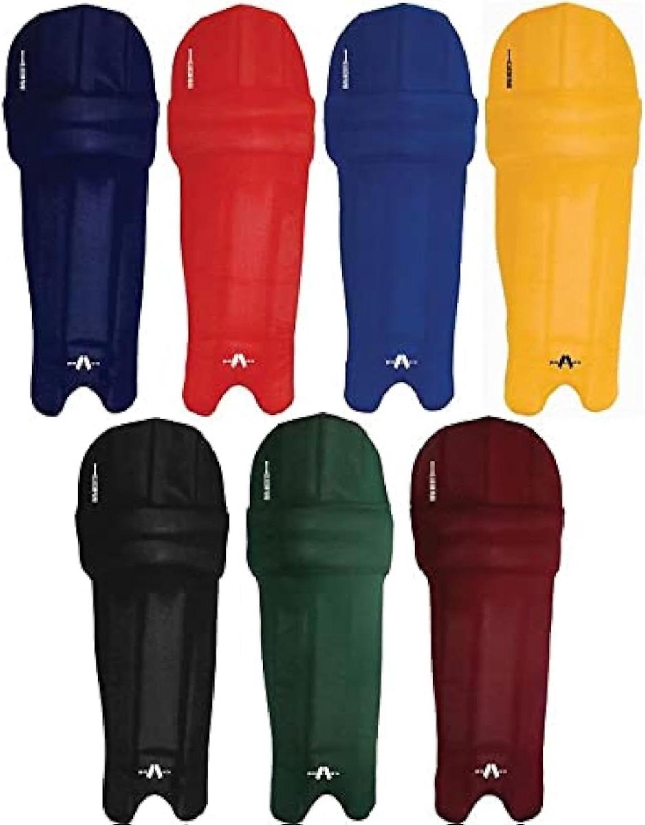 Slagkussen Beschermers - Cricket Pads - Cricket Spelen - Kleur Aanpasbaar - Senior - Zwart