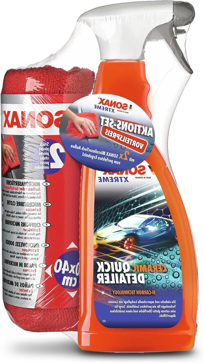 Keramische Lak Reiniger - Detailer Spray - Auto Onderhoud - Spiegelende Hoogglans - 750 ml - N.v.t.