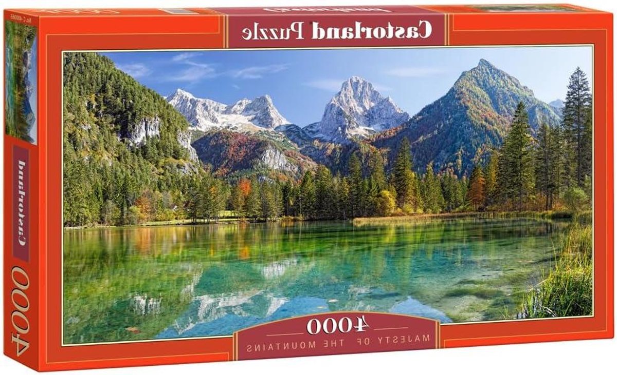 Puzzel 4000 Stukjes - Legpuzzel Jigsaw - Ontspanning Thuis - Grote Afmeting - 138x68 cm - Multicolour