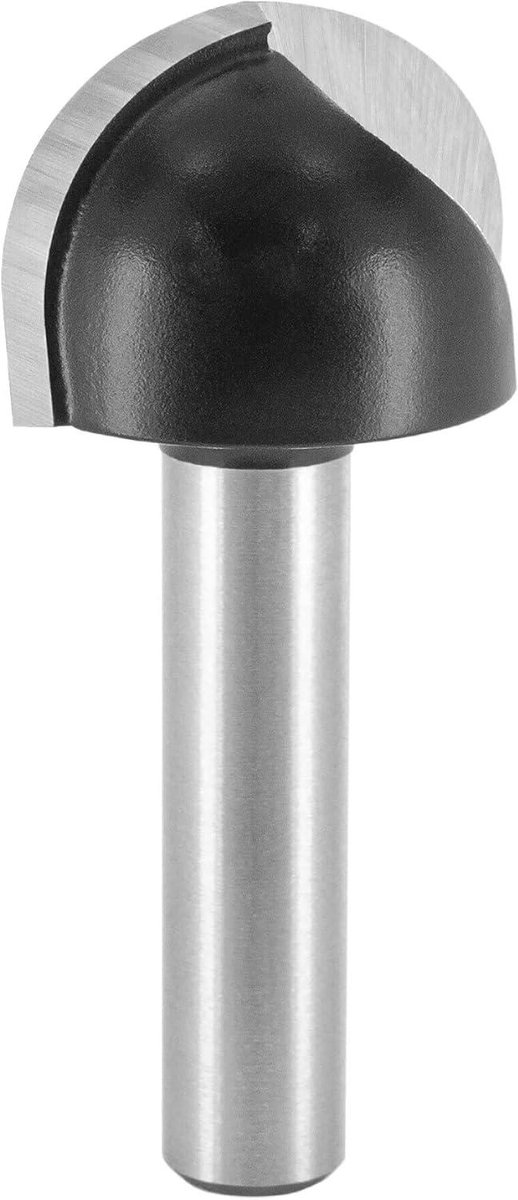 Holle frees - Profiel frees Randfrees - Houtbewerking Meubels - Boorsnijdend en omvangrijksnijdend - R12mm D24mm - Metaal