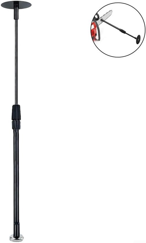 Brandhout Meetgereedschap - Brandhout Snijhulp - Brandhout Zagen - Telescopisch Verstelbaar - 40.6-66 cm - Zwart — afbeelding 3